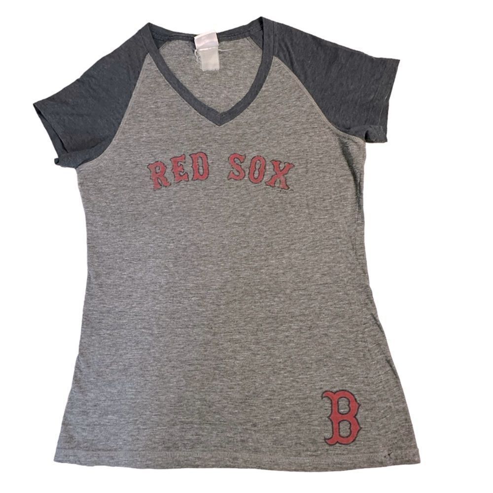 MLB Boston Red Sox V-neck short sleeve T-shirt